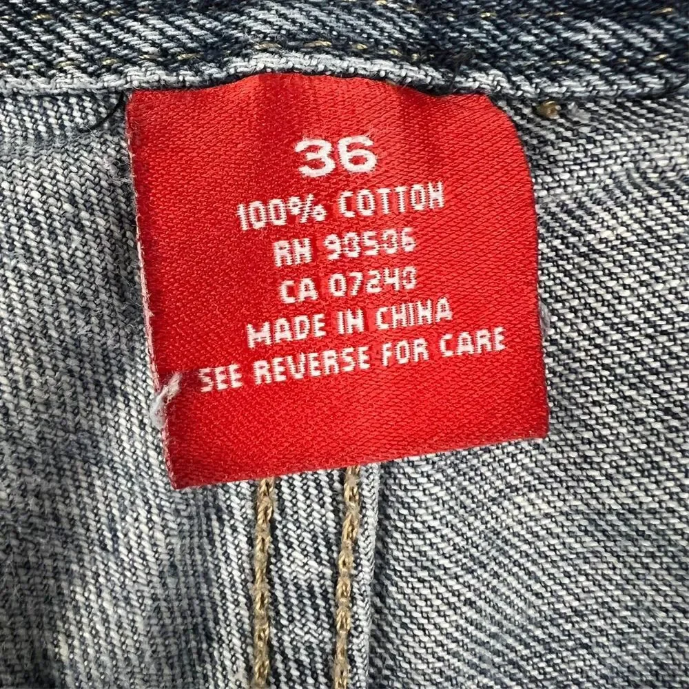 Ecko Unltd Jeans Mens Sz 36 Carpenter Wide Leg Hip Hop Baggy 90s Skater Y2K‎